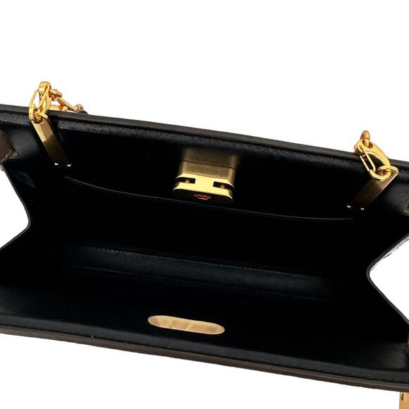 TORY BURCH Lee Radziwill Color-Block Shoulder Bag - Picture 7 of 12